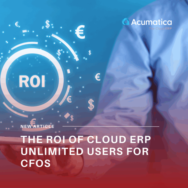 Cloud ERP Unlimited Users for CFO